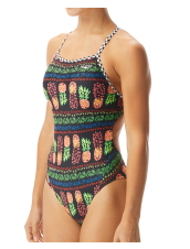 Women's Tropic Party Non Foil Funnies Wingback Swimsuit